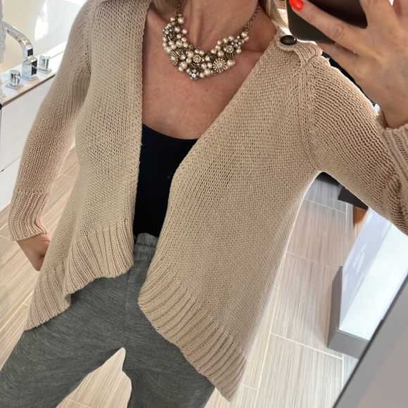 Blush Coloured Cardigan Zara - Picture 3 of 6